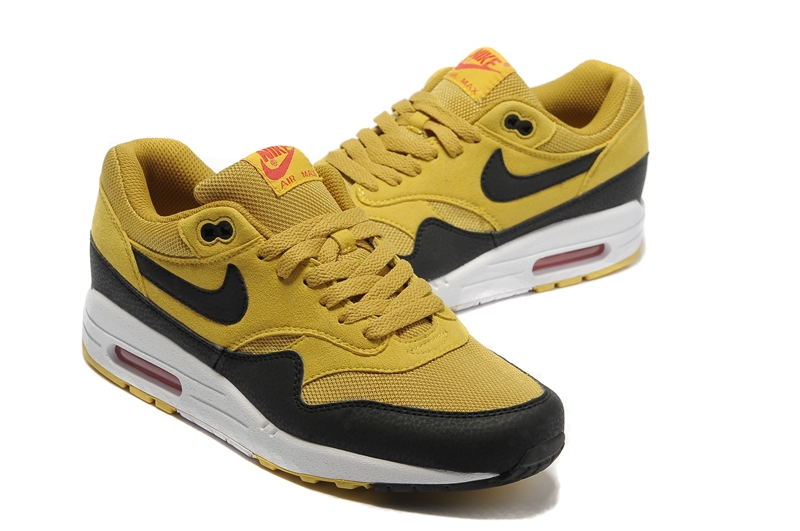 New Men'S Nike Air Max Black/Orange